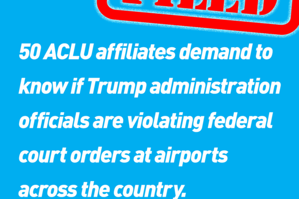FOIA Trump's Immigration Ban
