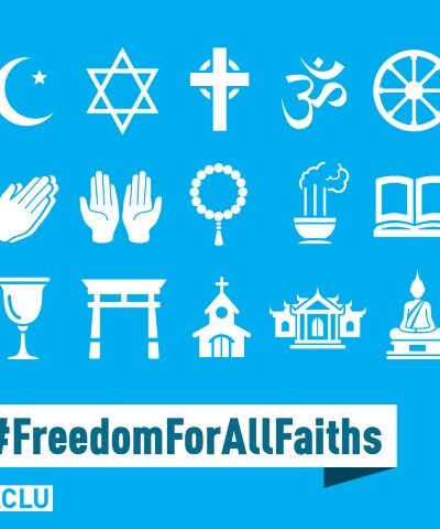Freedom for all faiths