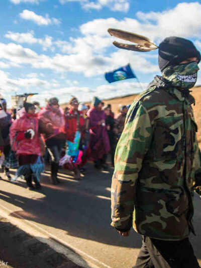 Standing Rock Protester