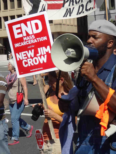 Mass Incarceration Protest
