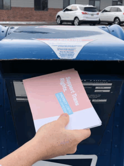 Submitting post cards