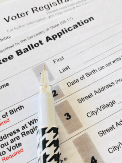 Absentee voting image