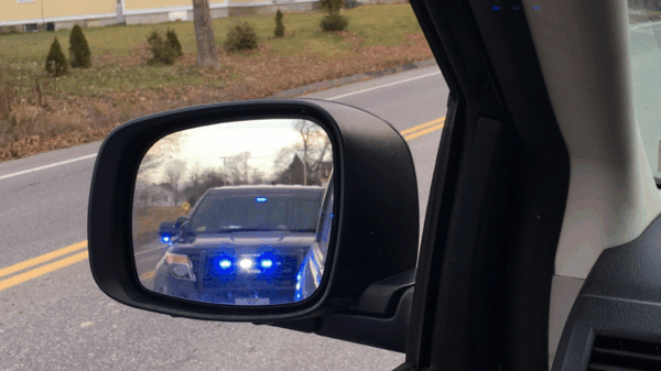 Pulled over by police