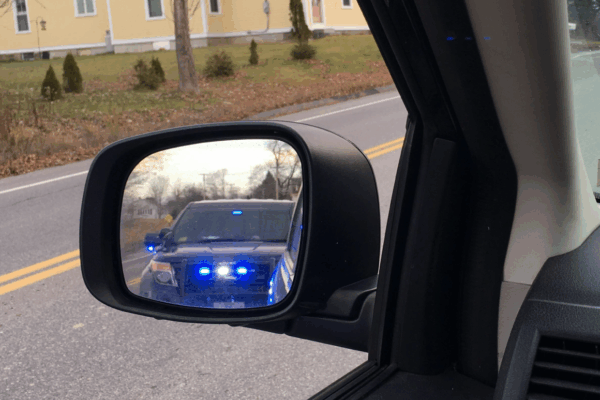 Pulled over by police