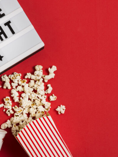 Movie night banner