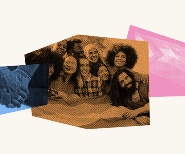 Collage celebrating LGBTQ rights