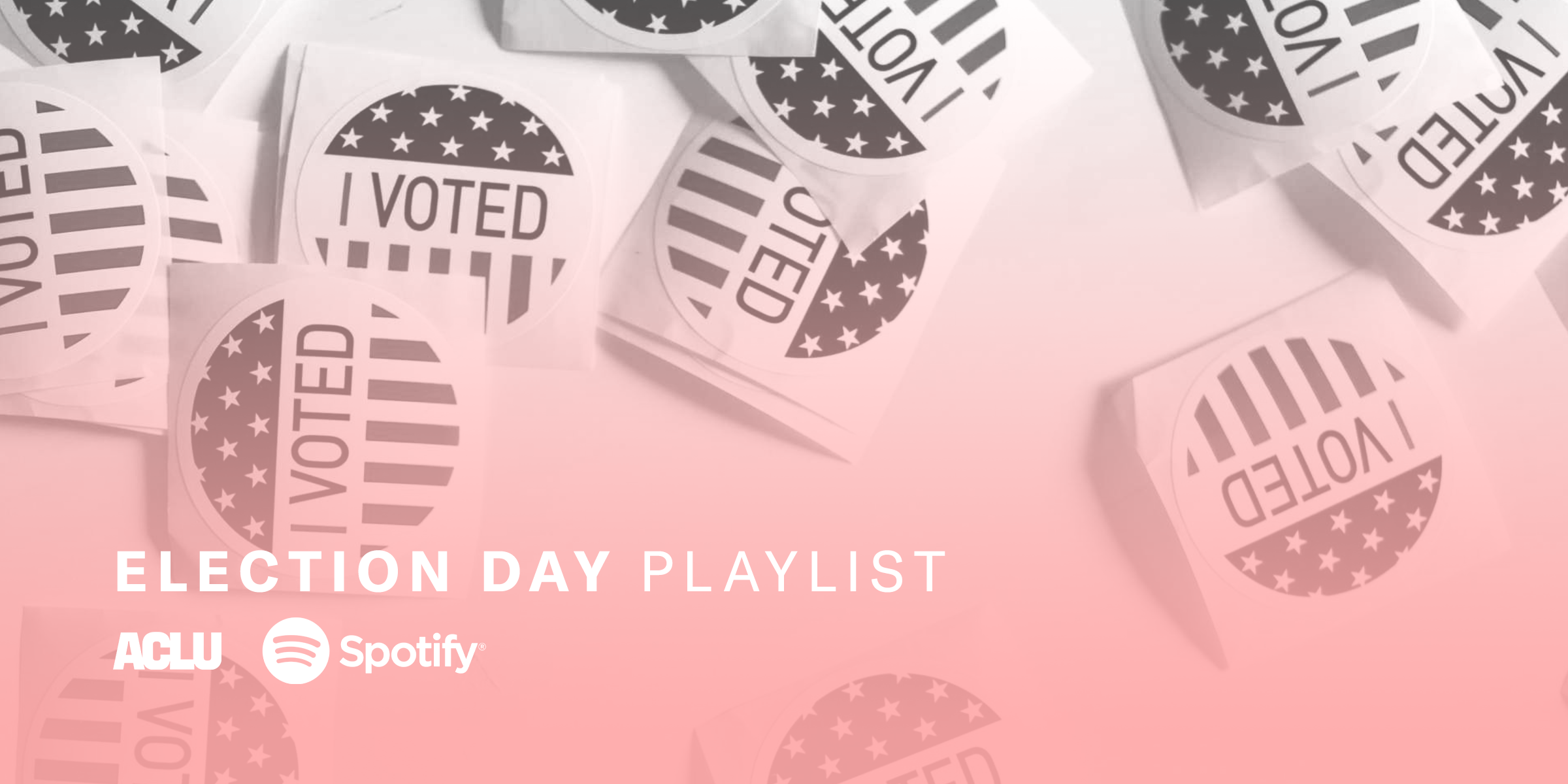 Election Day Playlist Banner