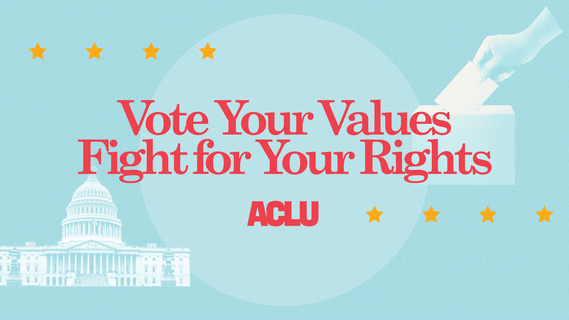 Vote your values banner 2
