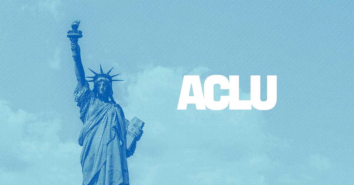 General ACLU banner