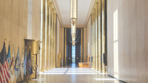 North Dakota Capitol halls