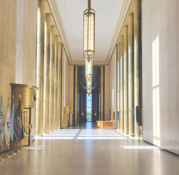 North Dakota Capitol halls