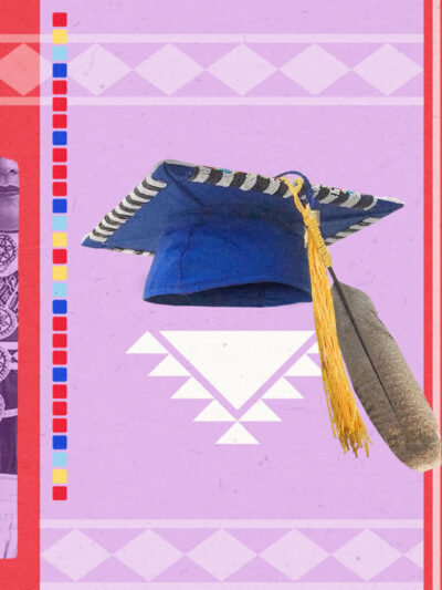Tribal regalia banner
