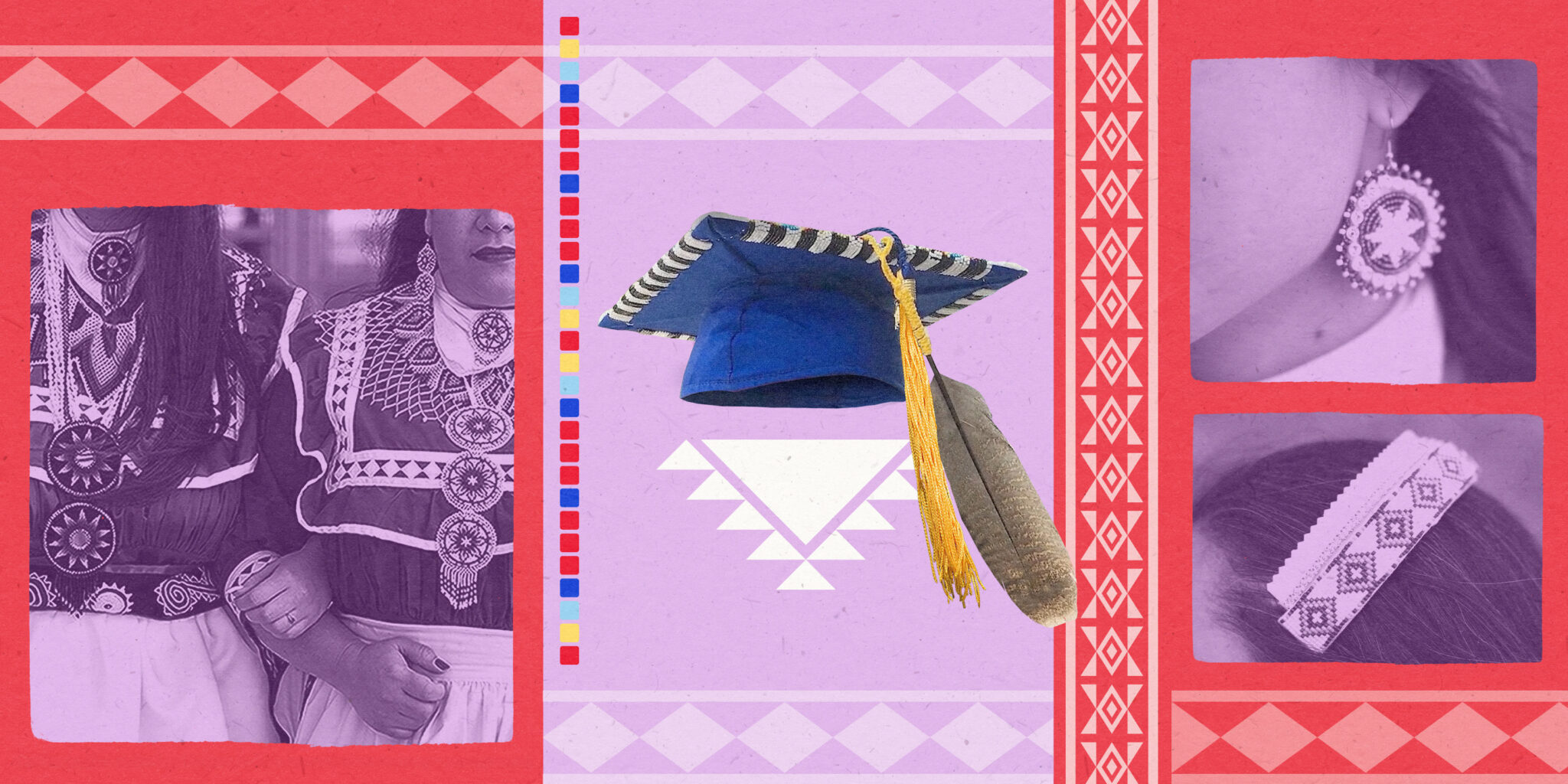 Tribal regalia banner