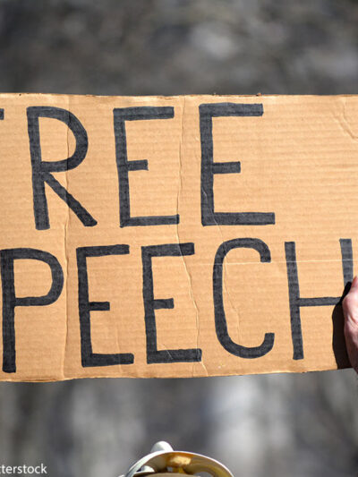 Free speech sign