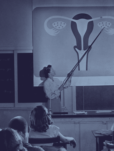 sex ed class blue