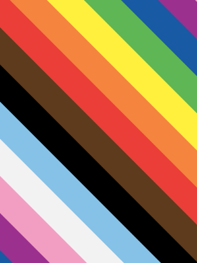 Colorful Pride stripes