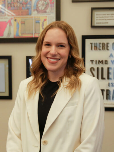 Sarah Parkin, digital communications associate