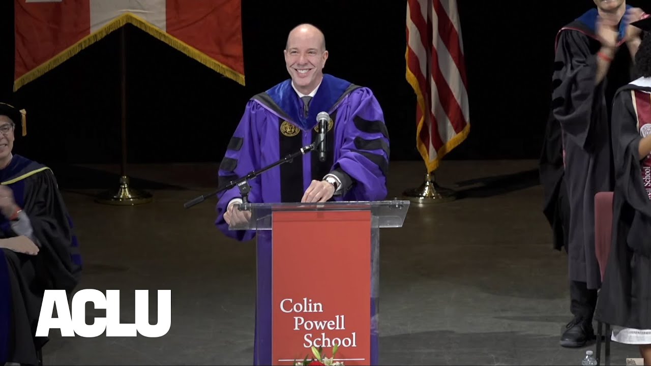 Protecting Students' Free Speech: Anthony Romero's Message to Graduates