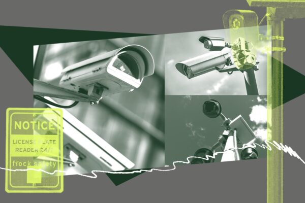Collage of Flock cameras