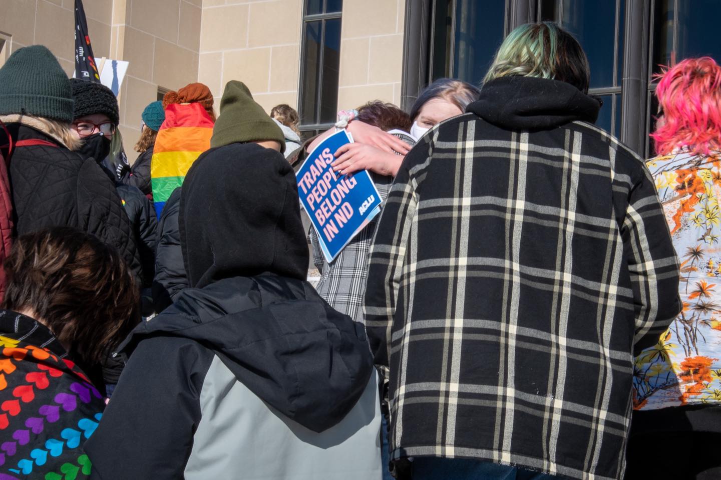 Image of a ND Protest