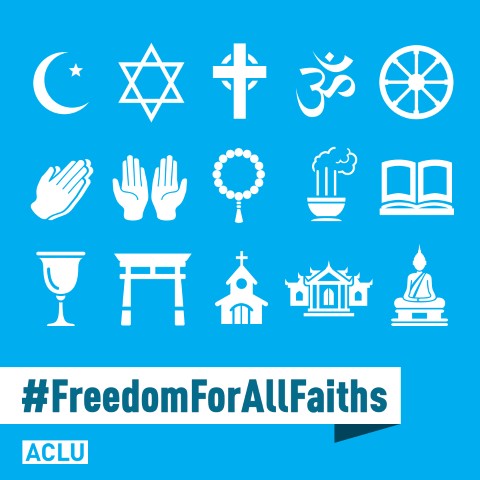 Freedom for all faiths