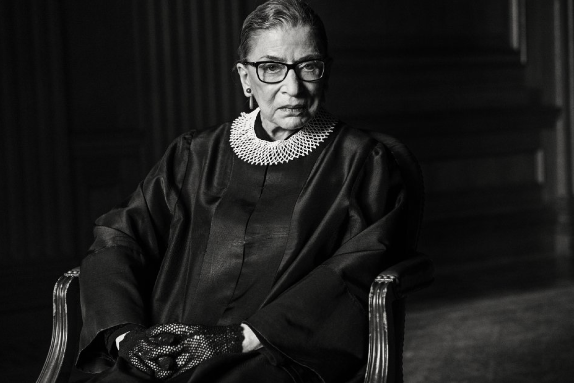 Ruth Bader Ginsburg portrait 