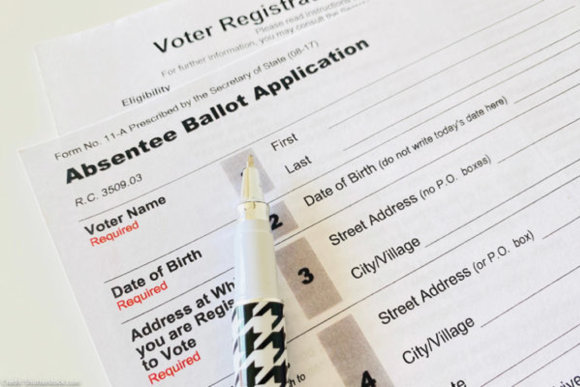 Absentee voting image