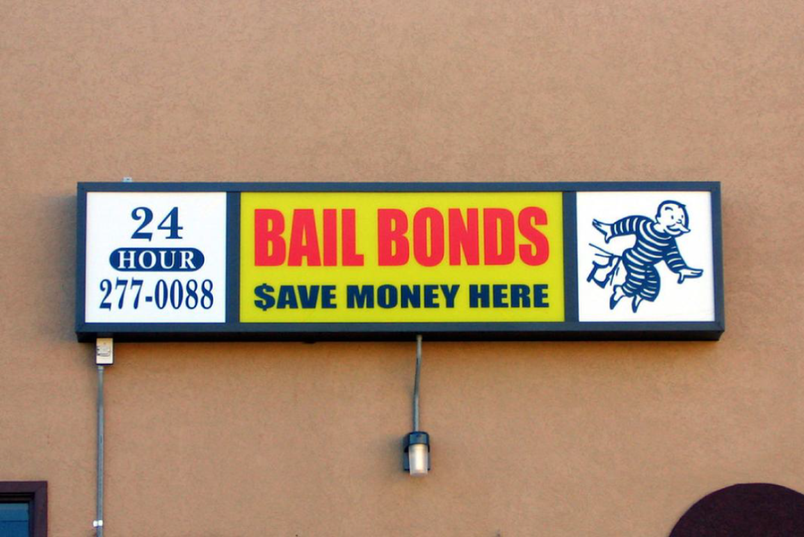 Bail bonds signage 