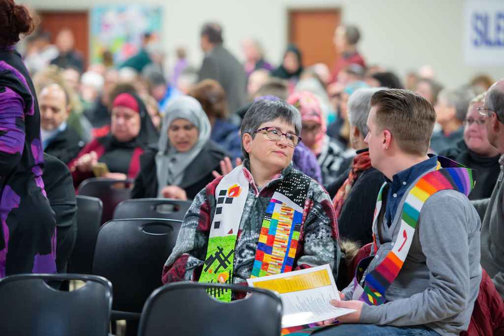 Photo of an Interfaith Vigil