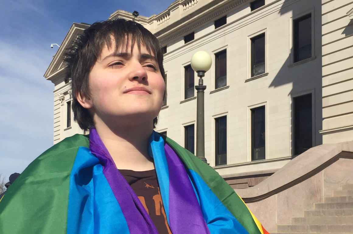 Thomas Lewis, Transgender Student from South Dakota